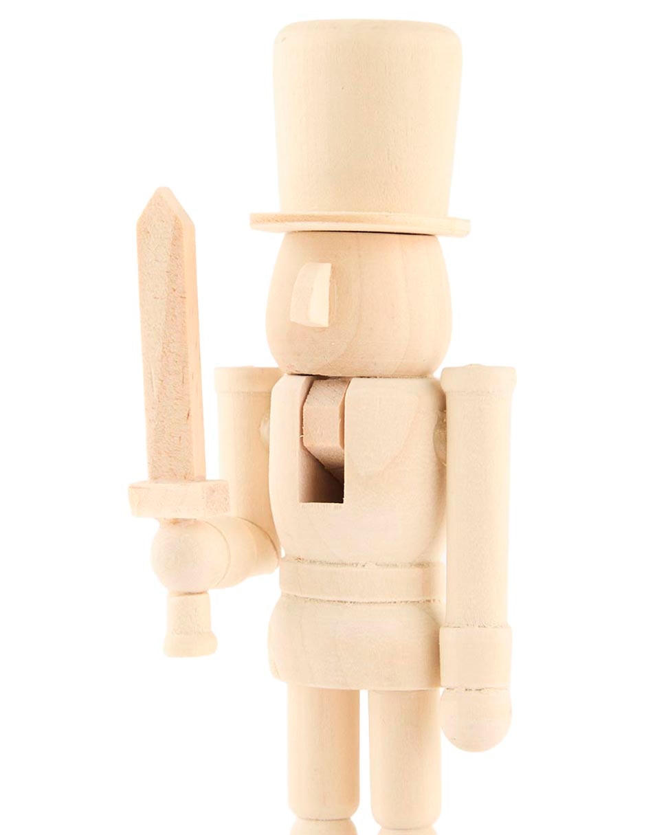 Figura decorativa Cascanueces de madera 5