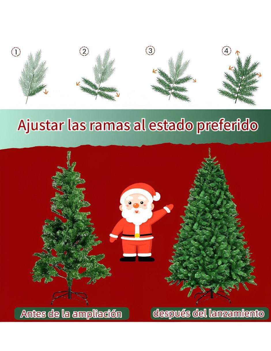 Árbol de navidad de plástico