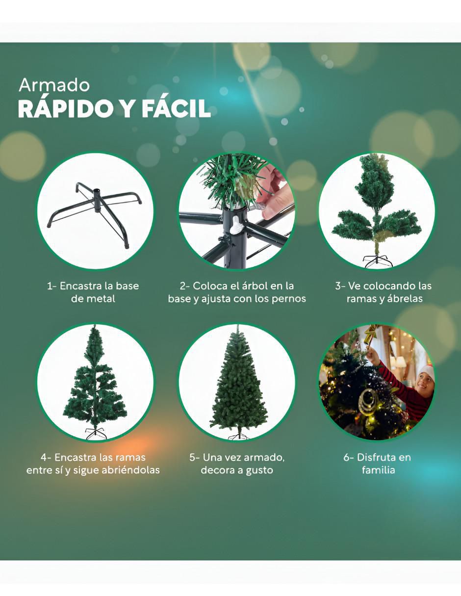 Árbol de navidad de plástico 3