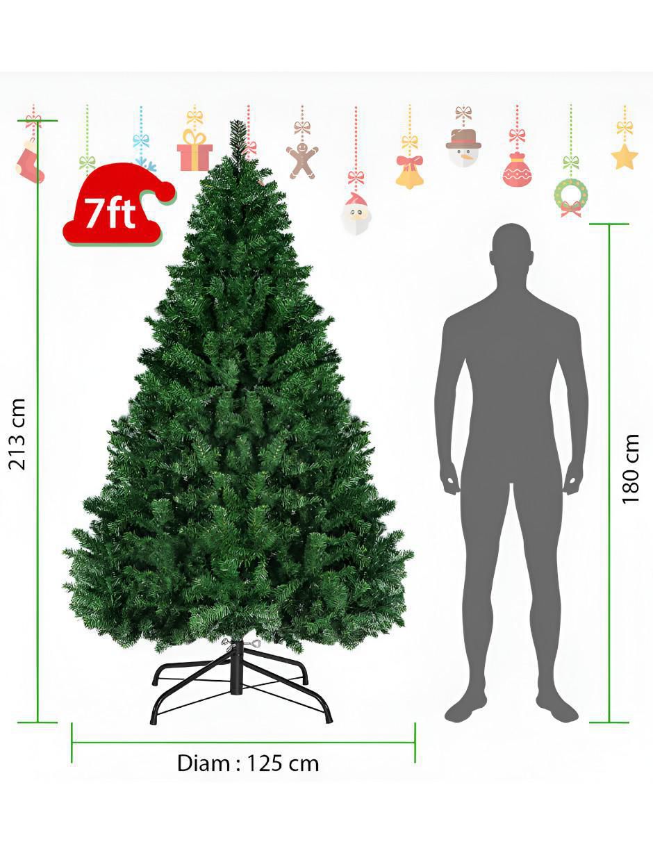 Árbol de navidad de plástico 5
