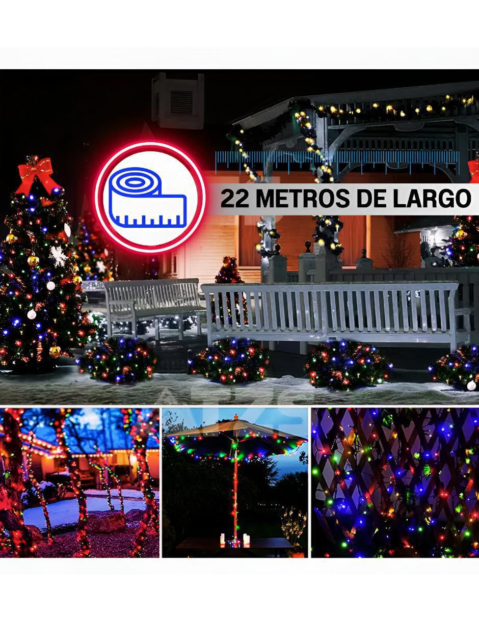 Serie led con 200 focos 4