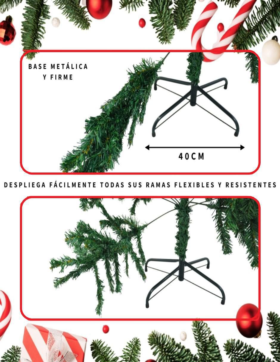 Árbol de navidad pino verde 2