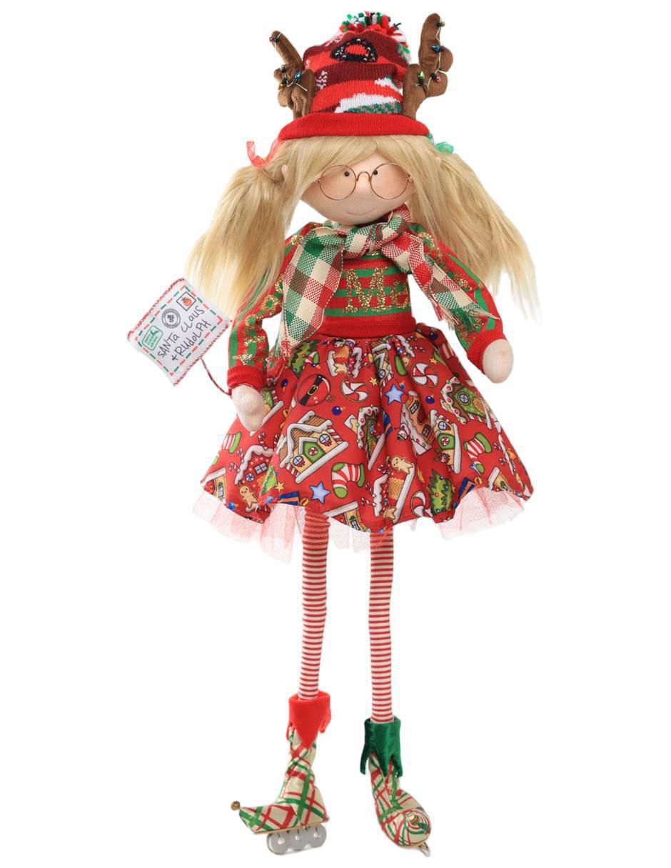 Ornamento Navidad duende Little Elfy