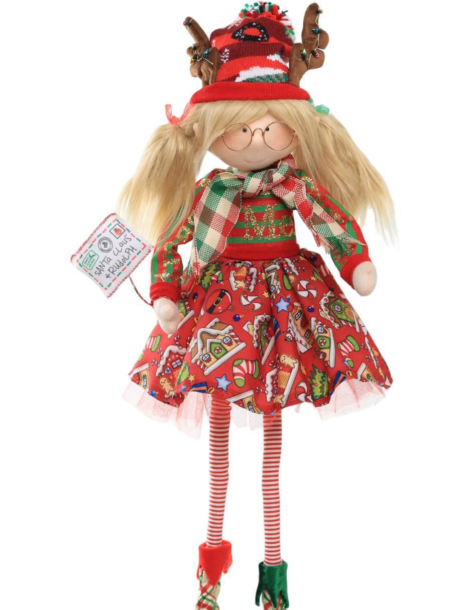Ornamento Navidad duende Little Elfy