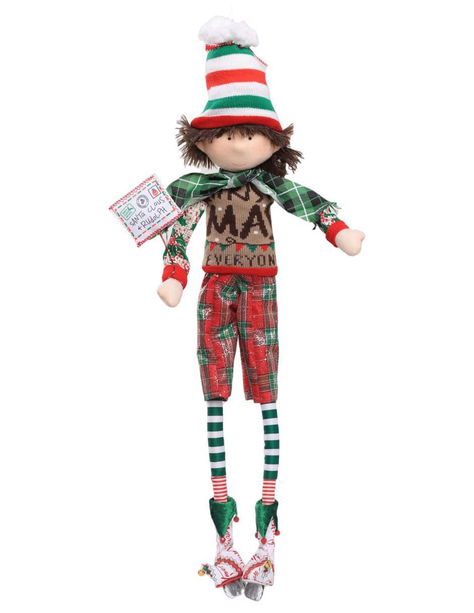 Ornamento Navidad duende Little Elfy