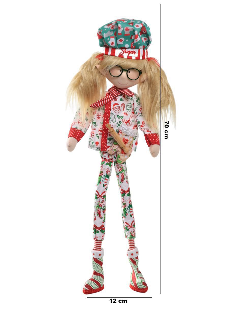 Ornamento Navidad duende Little Elfy 5
