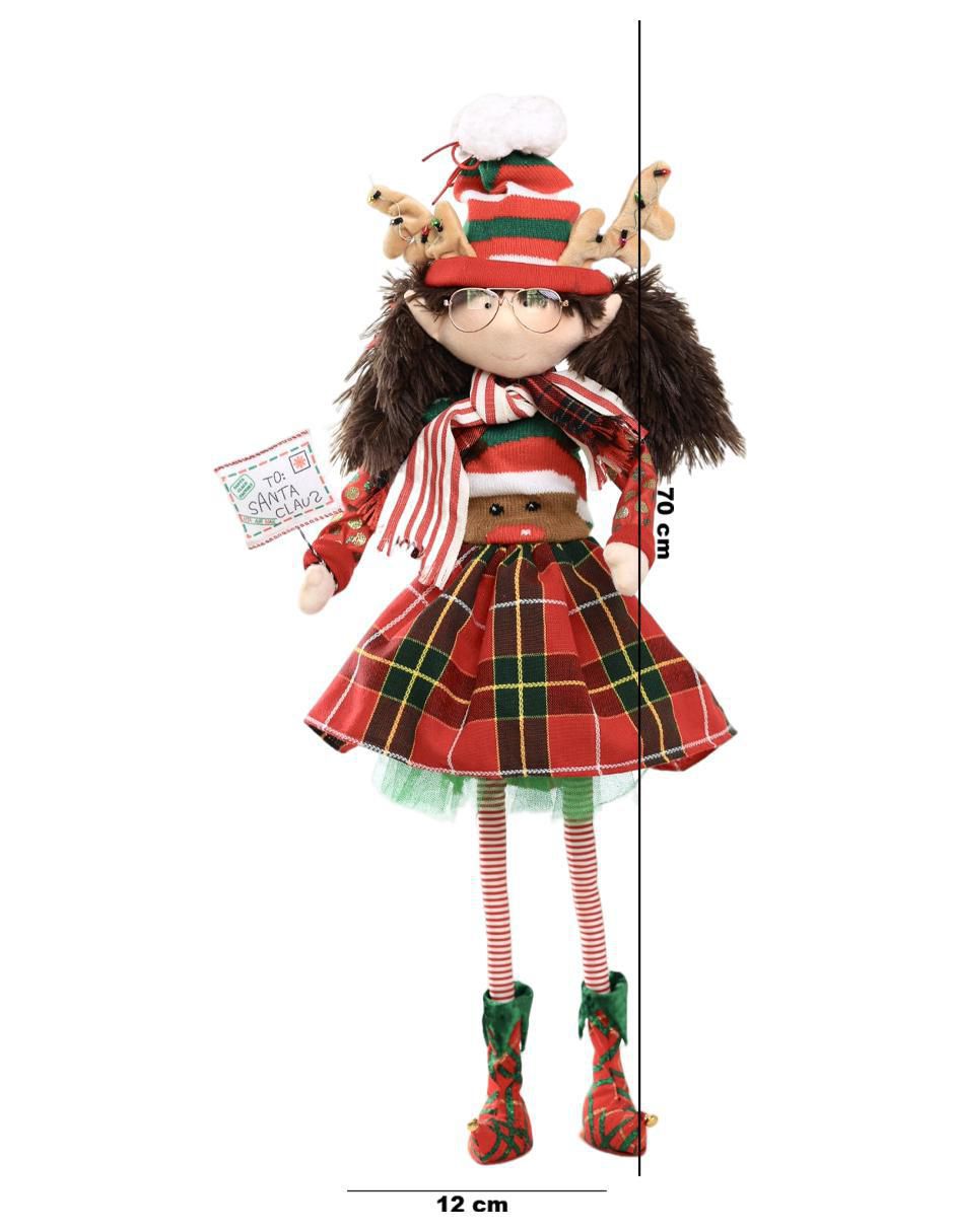 Ornamento Navidad duende Little Elfy 5