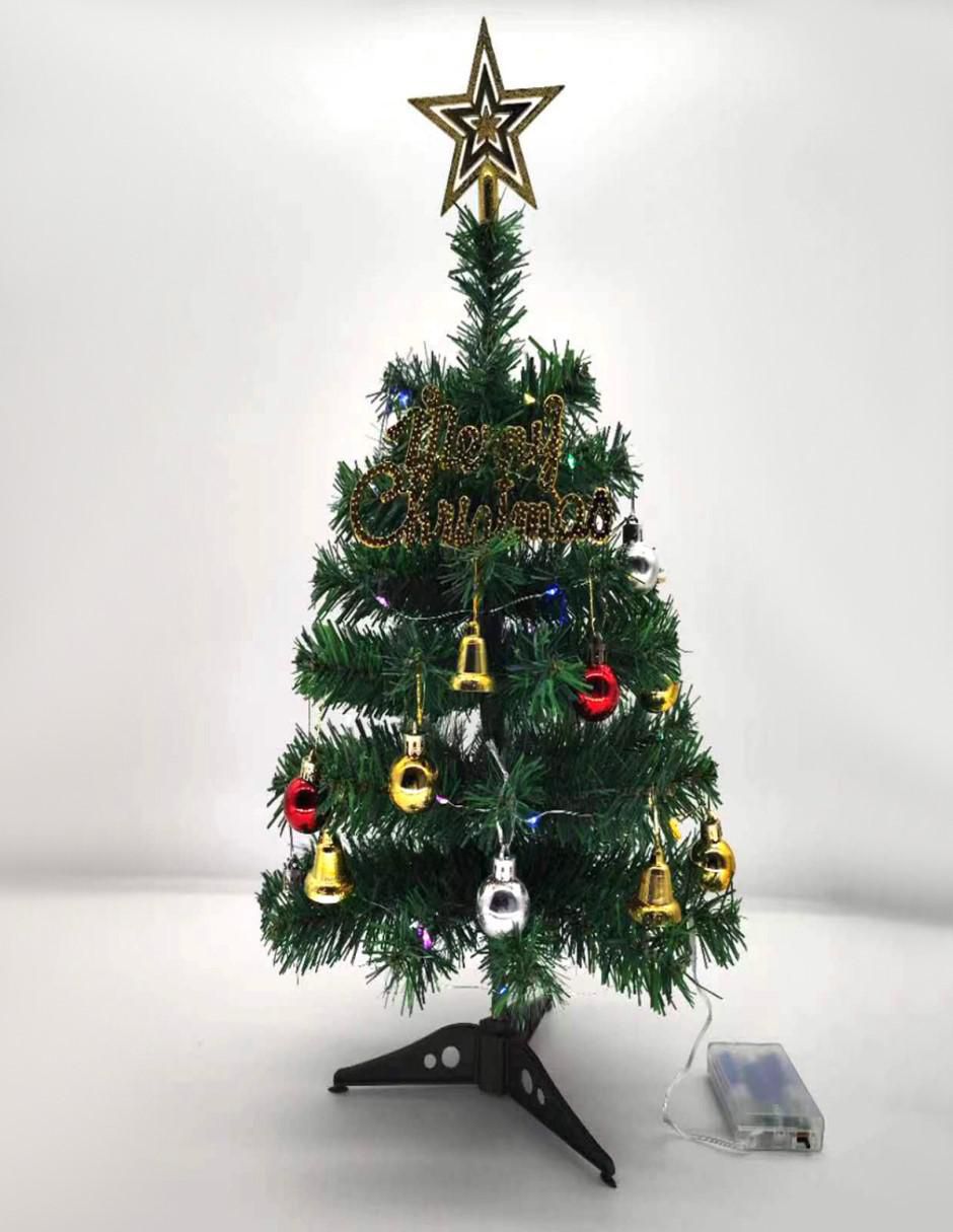 Árbol de navidad con 1 luz