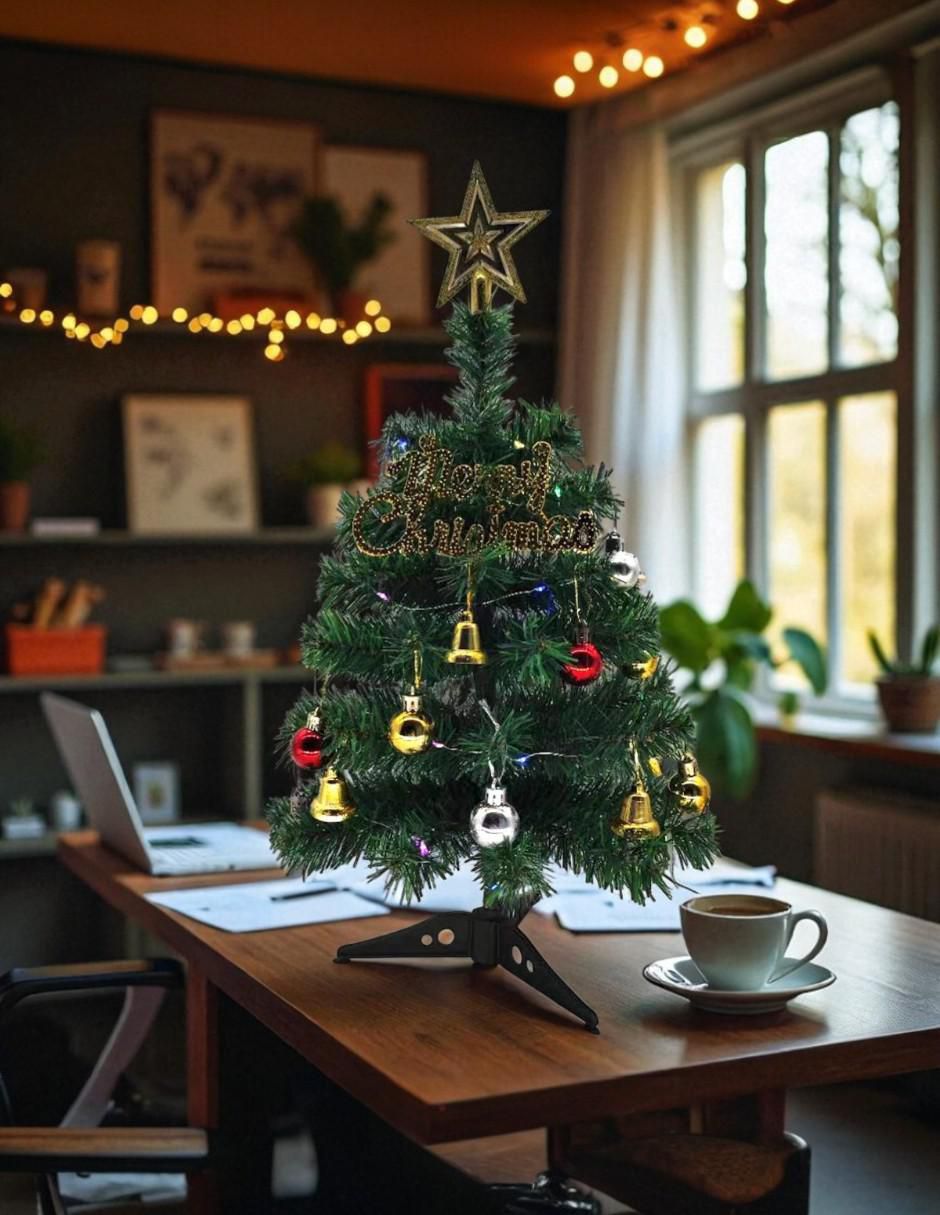 Árbol de navidad con 1 luz 2
