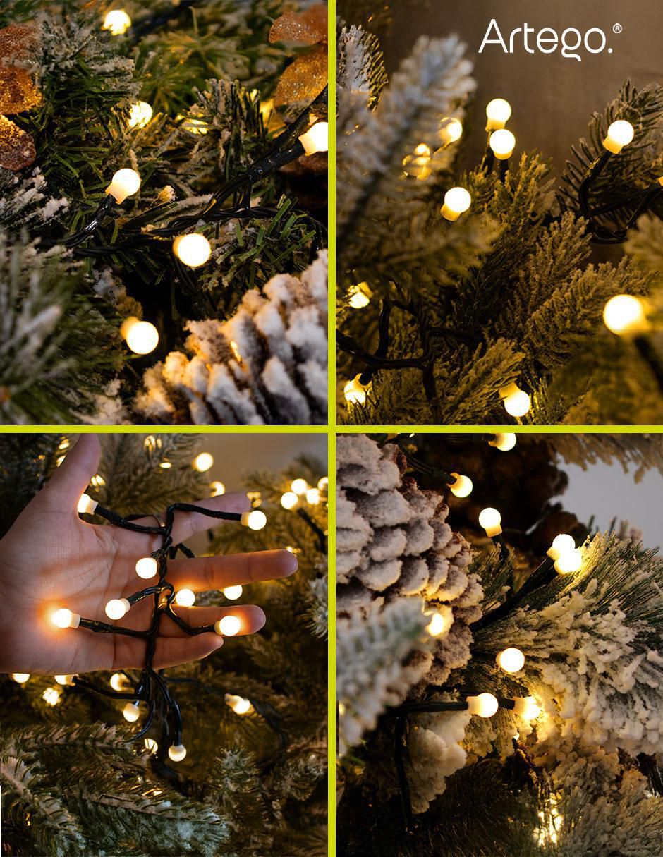 Serie funciones led Luces navidad Snow ball con 300 focos