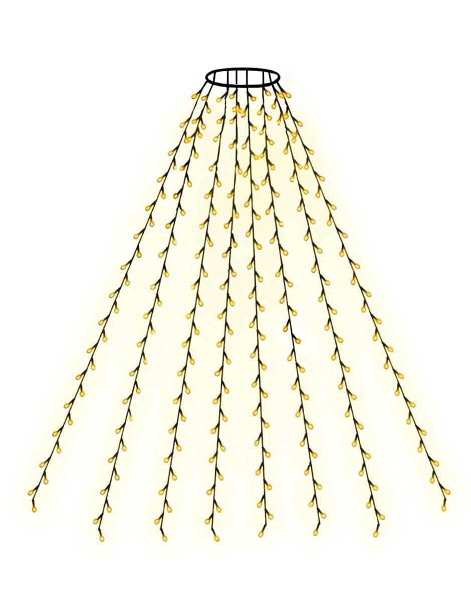Serie funciones de led con 400 focos Serie funciones de led con 400 focos