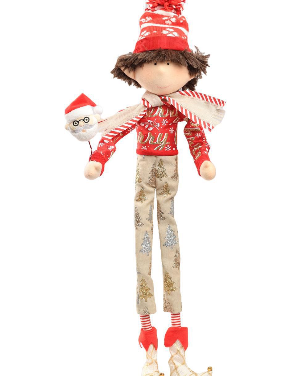 Ornamento Navidad duende Little Elfy
