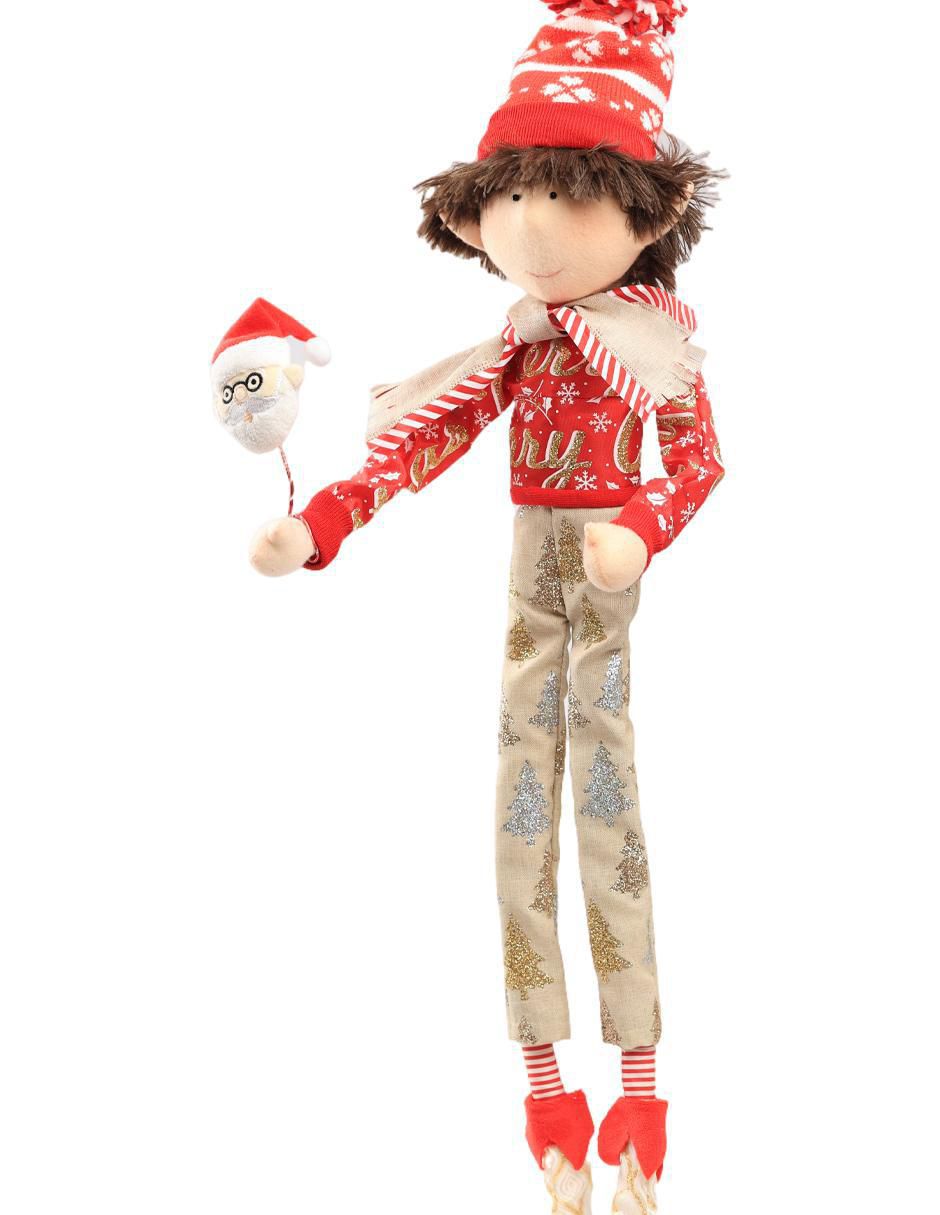 Ornamento Navidad duende Little Elfy