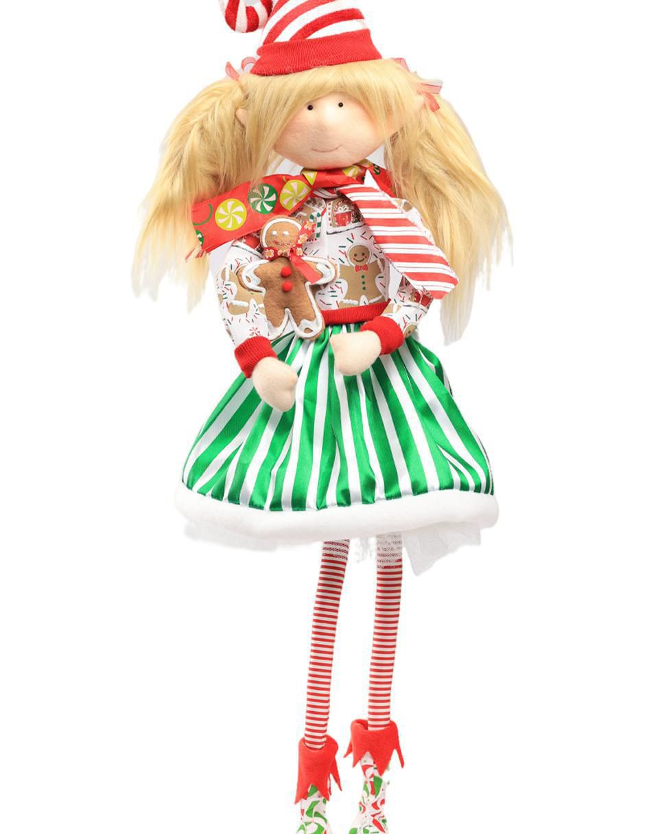 Ornamento Navidad duende Little Elfy