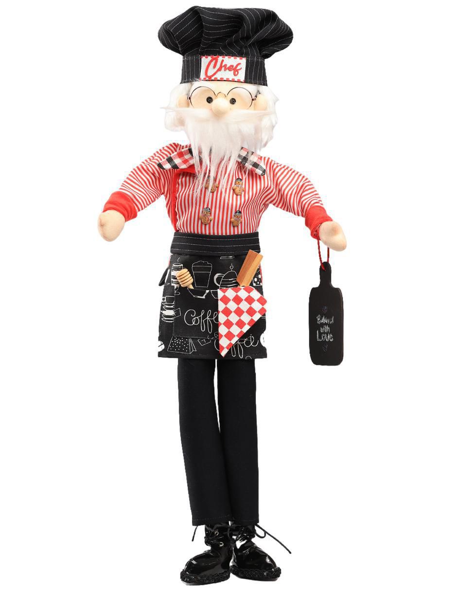 Ornamento Navidad santa claus Little Elfy