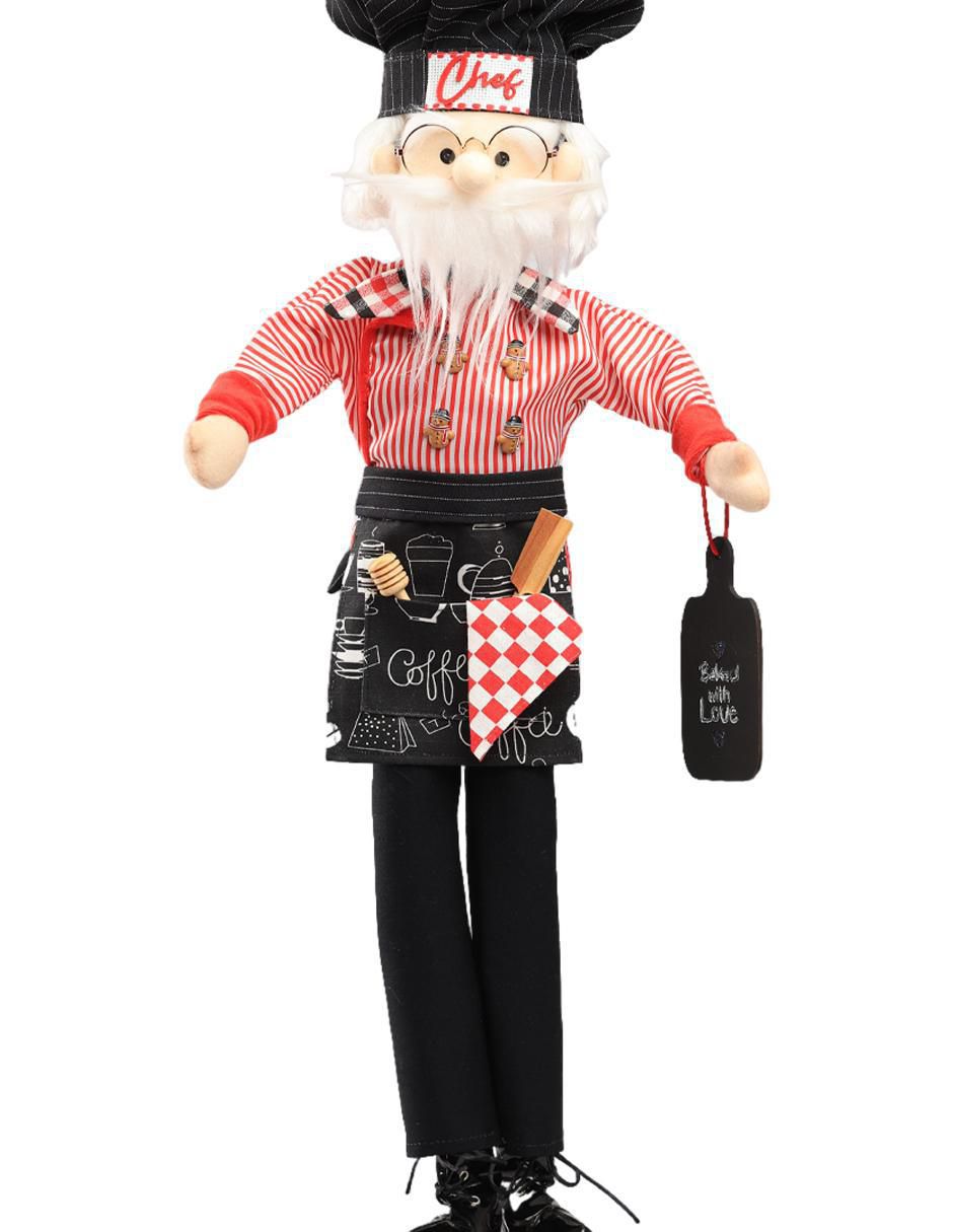 Ornamento Navidad santa claus Little Elfy