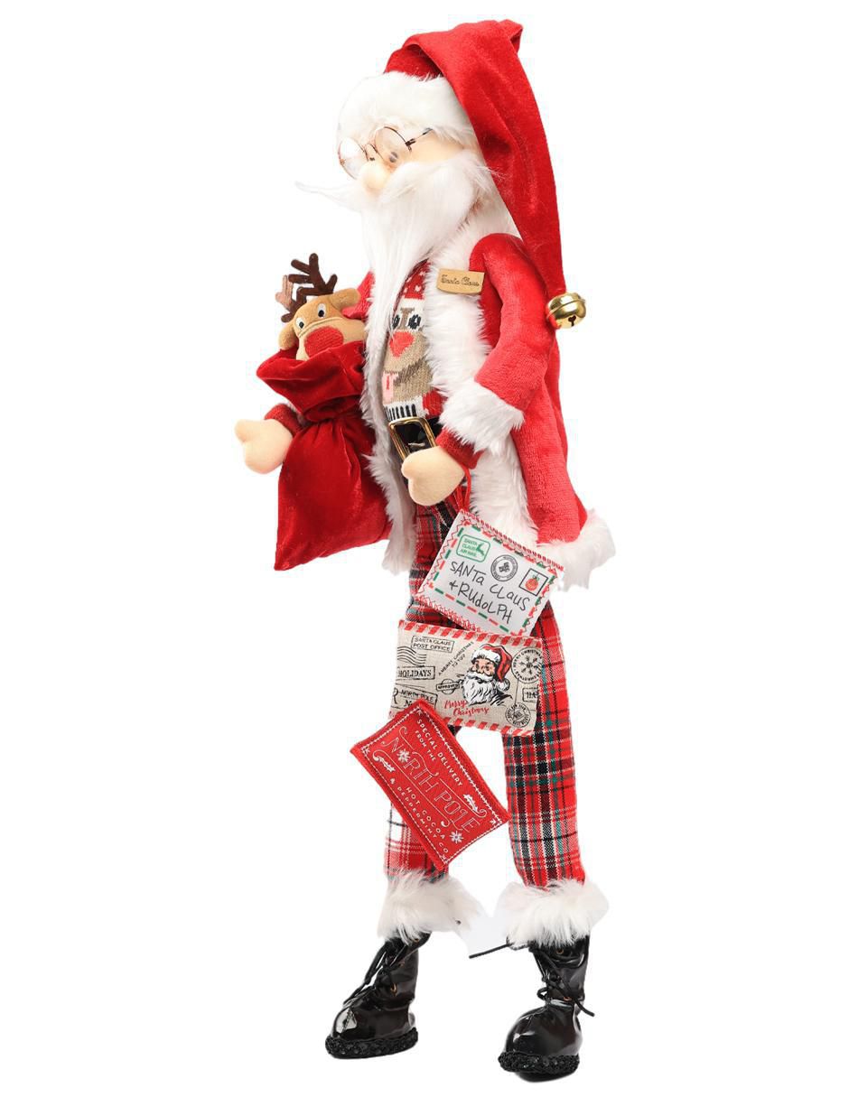 Ornamento Navidad santa claus Little Elfy