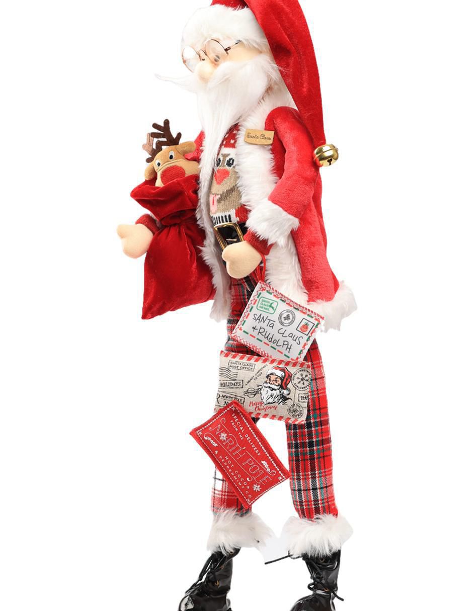 Ornamento Navidad santa claus Little Elfy