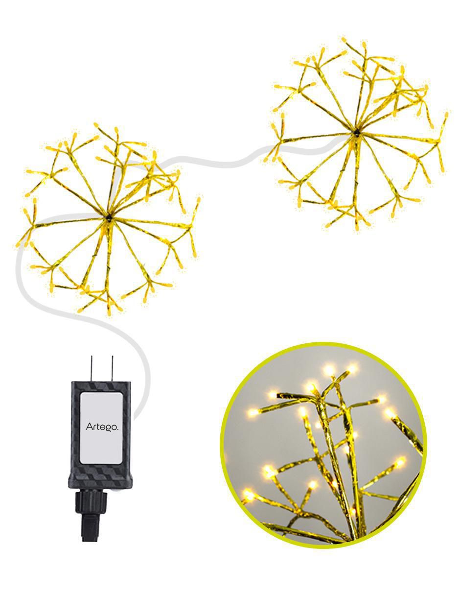 Serie funciones led star burst ramos con 112 focos