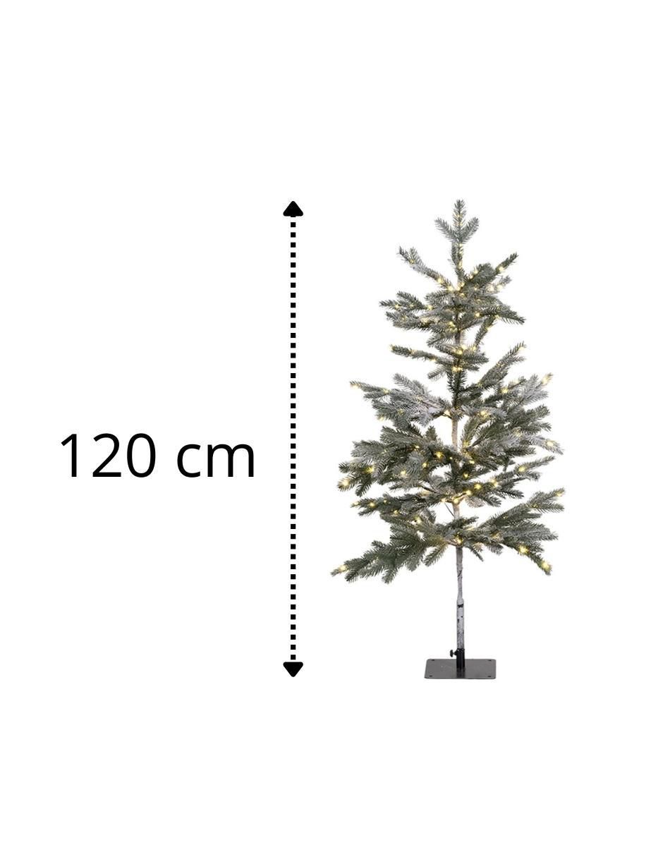Árbol de navidad de plástico con 150 luces 5
