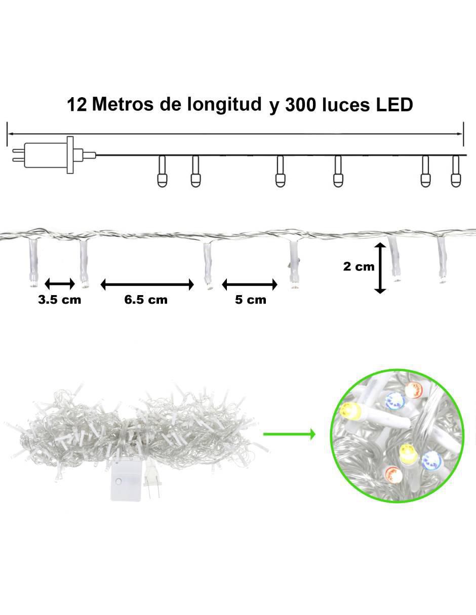 Serie de led con 300 focos 9