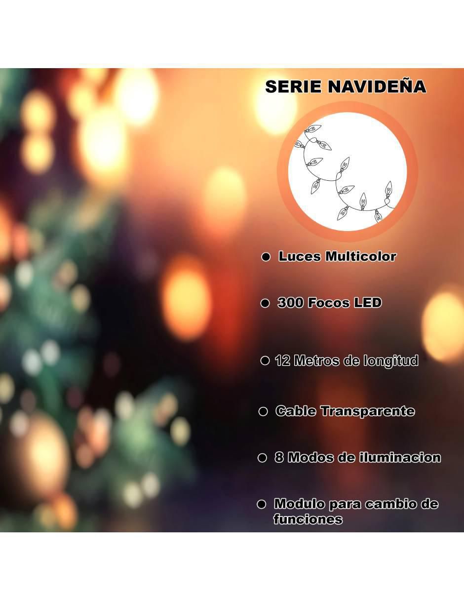 Serie de led con 300 focos 7
