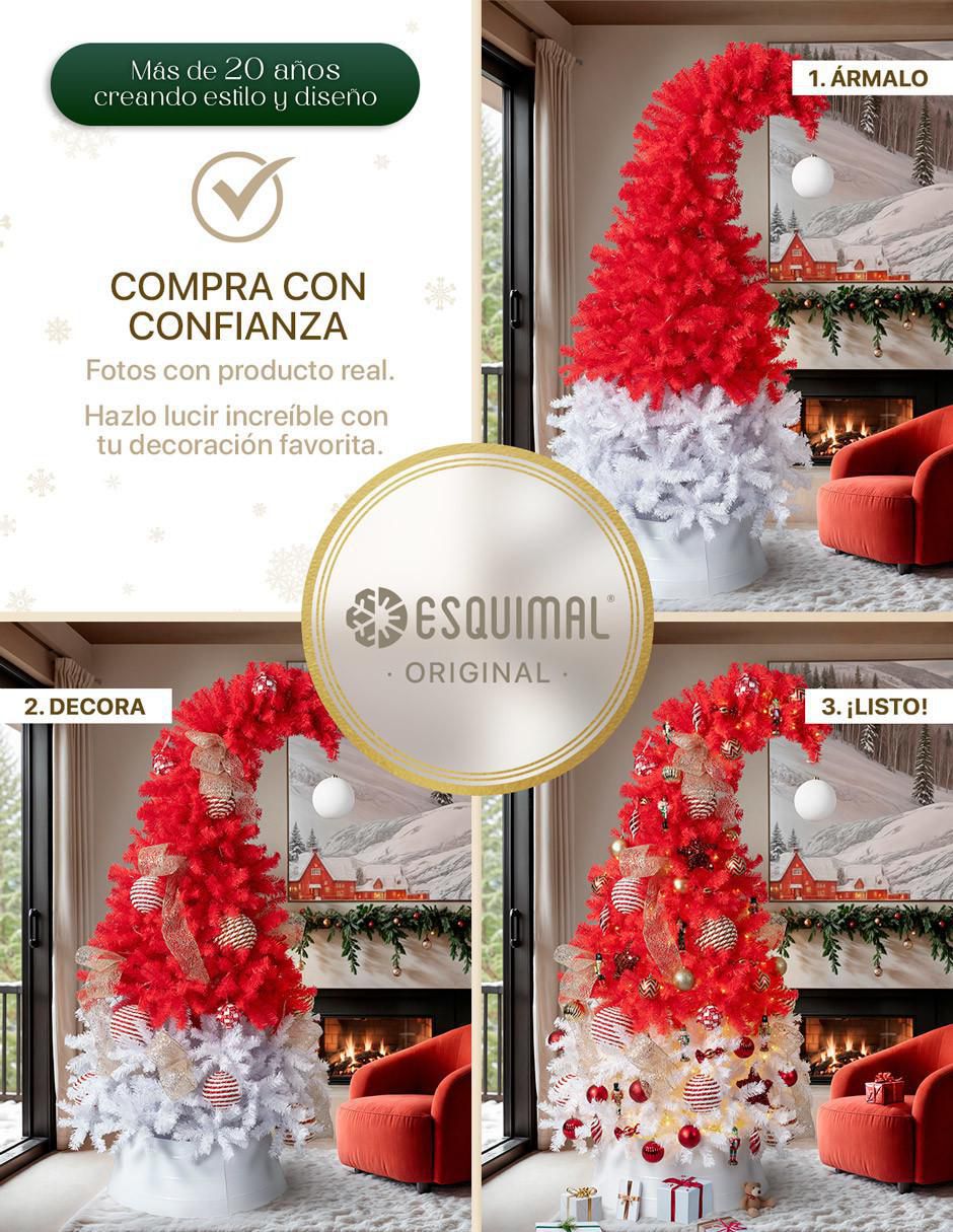 Árbol de navidad Gorro de Santa 4