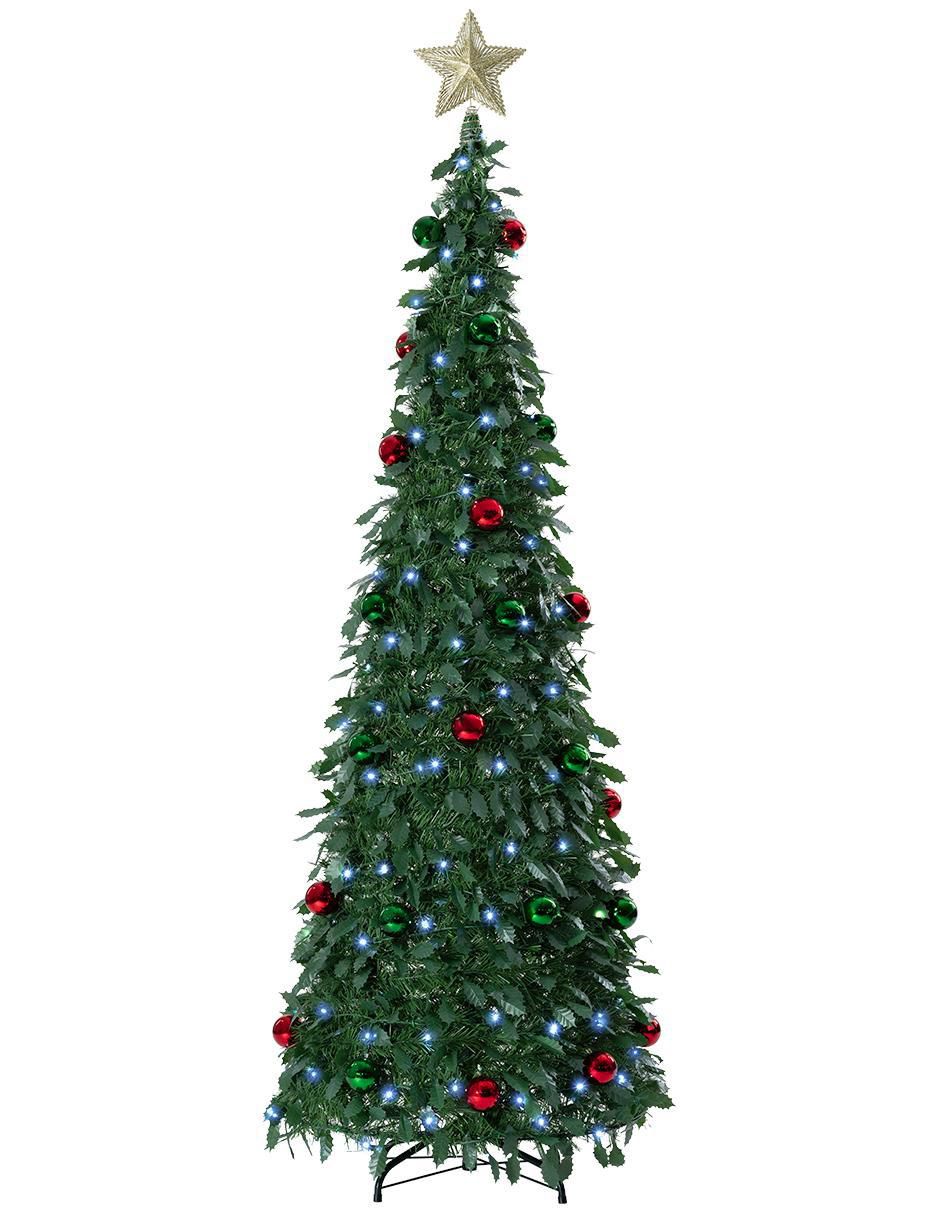 Árbol de navidad Plegable con 150 luces 1