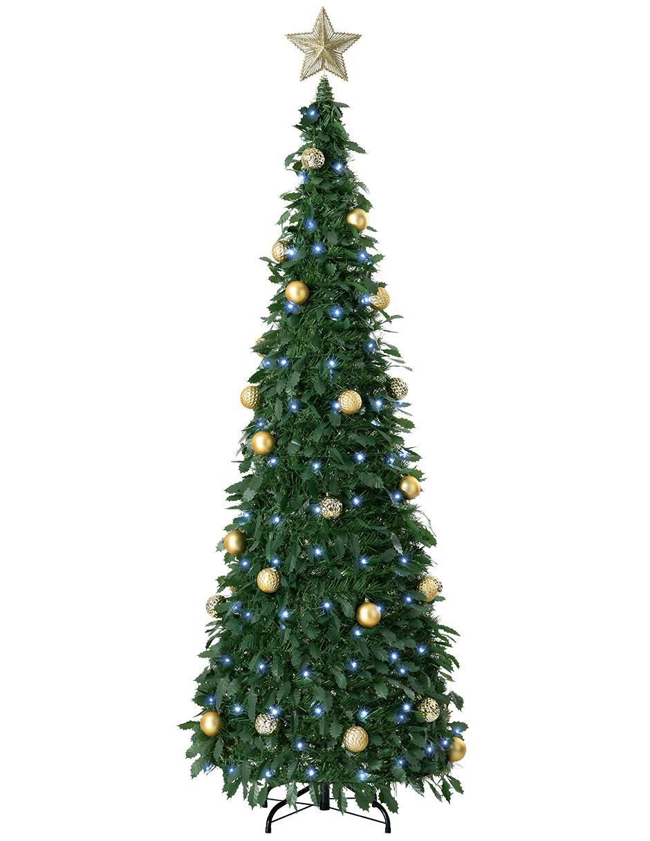 Árbol de navidad Plegable con 150 luces Árbol de navidad Plegable con 150 luces