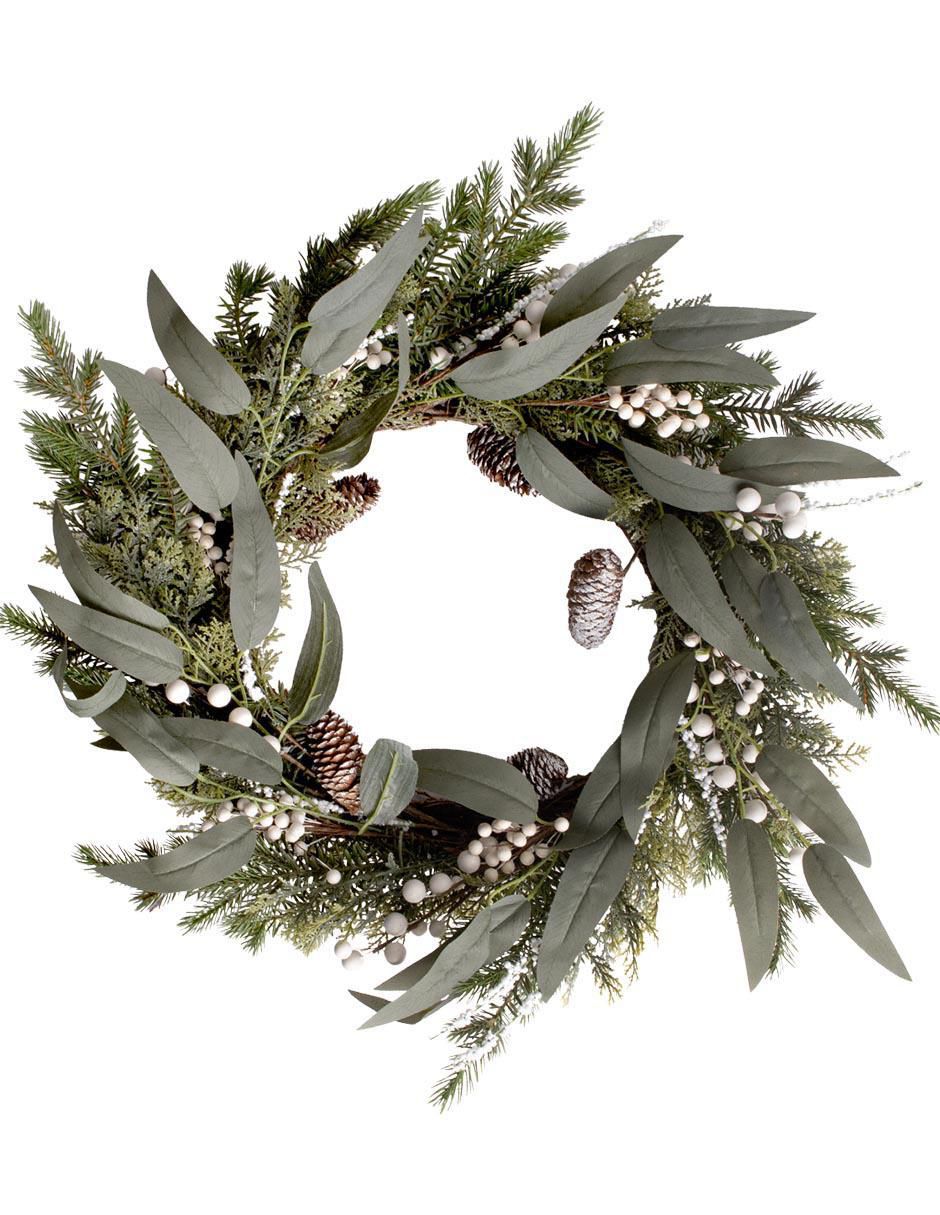 Corona navideña