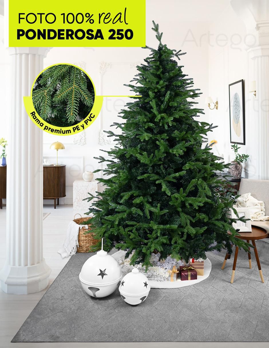 Árbol de navidad Ponderosa 3181 Ramas