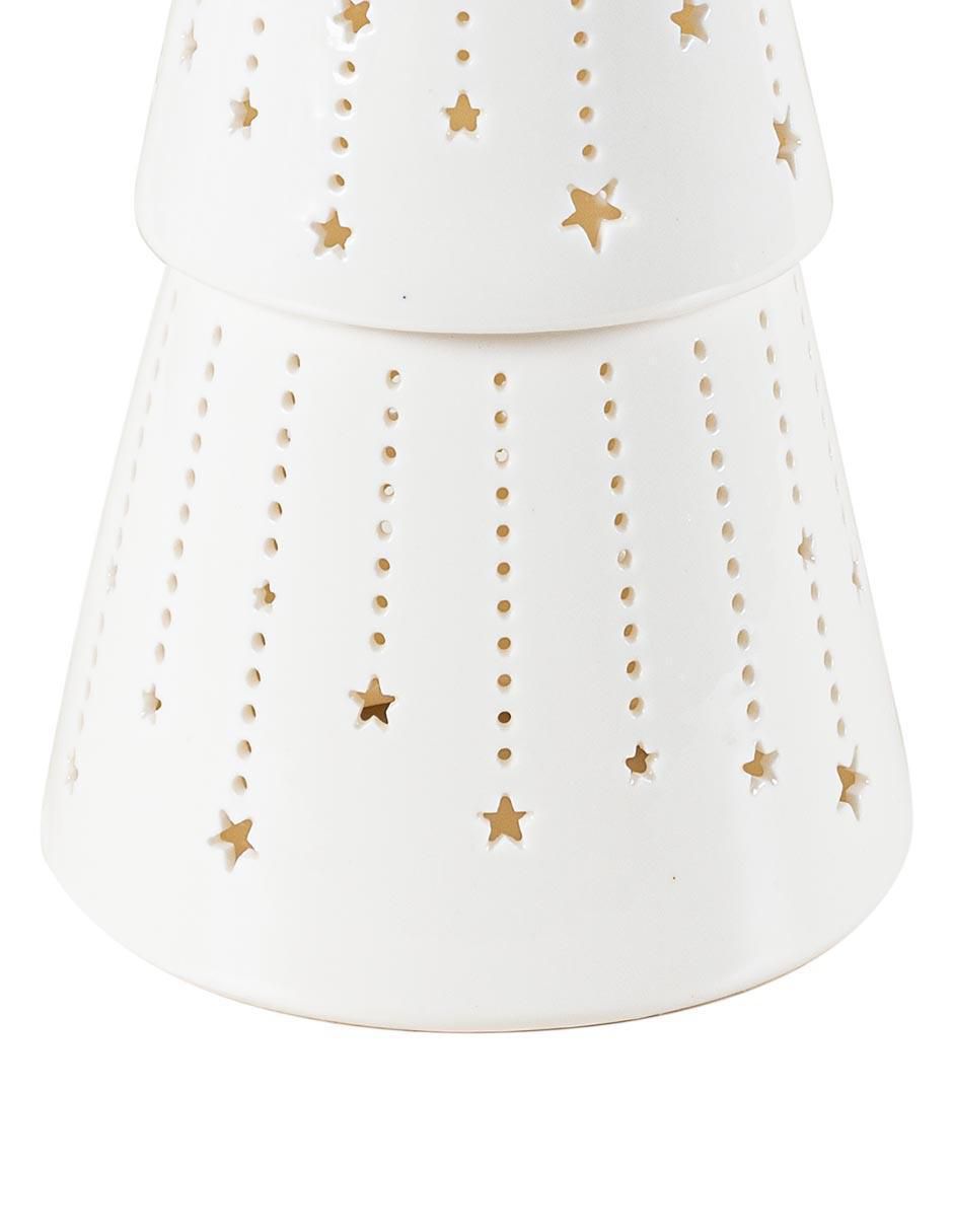 Figura decorativa de árbol de porcelana