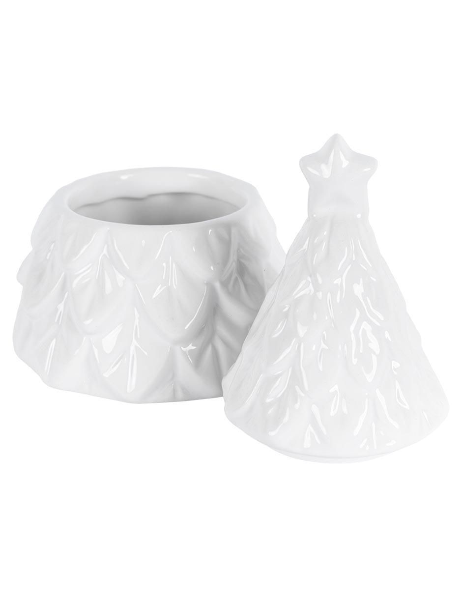 Set de figura decorativa de árbol navidad Navidad de cerámica 3