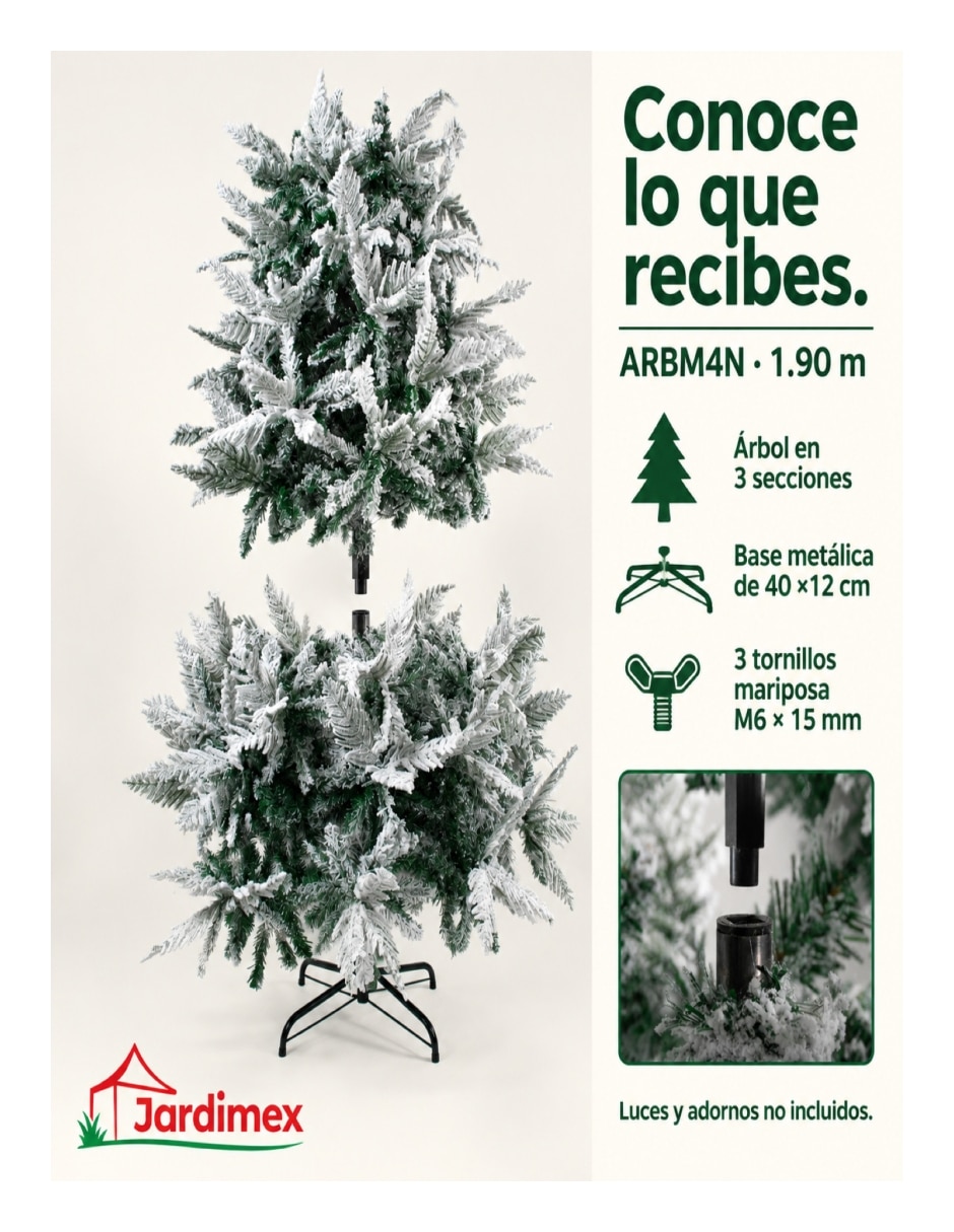 Árbol de navidad de aluminio 2