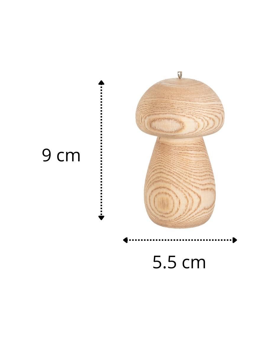 Set de esfera navideña Hongo Colgante con 3 piezas 7