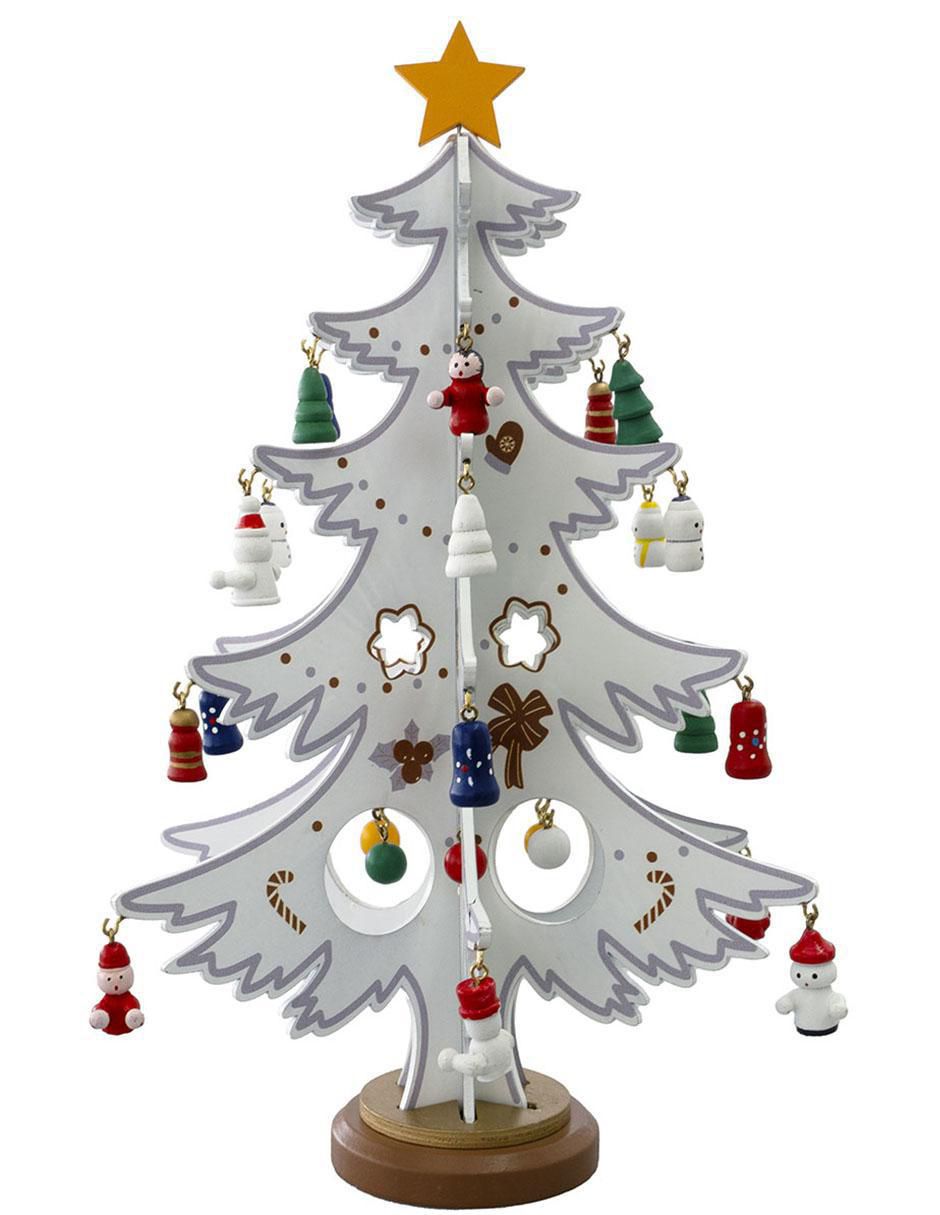 Figura decorativa de árbol navidad Navidad de madera Figura decorativa de árbol navidad Navidad de madera