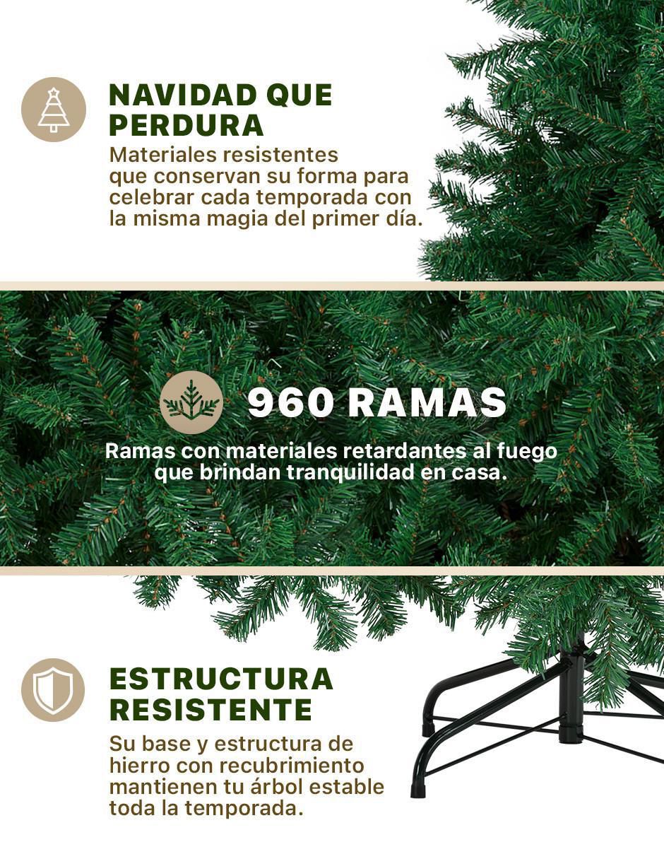 Árbol de navidad Clasico Frondoso 3