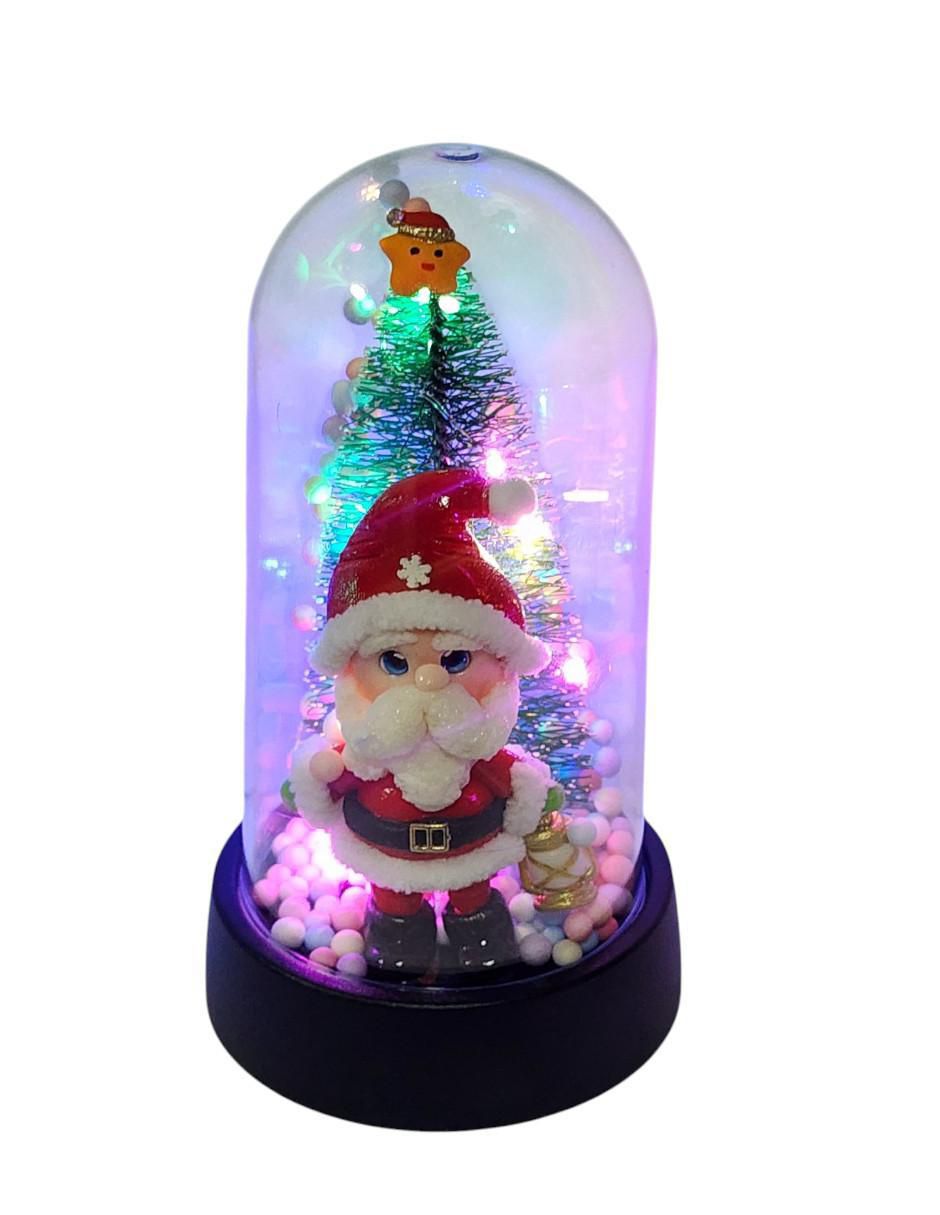 Figura decorativa de árbol navidad Navidad SANTA CLAUS 5