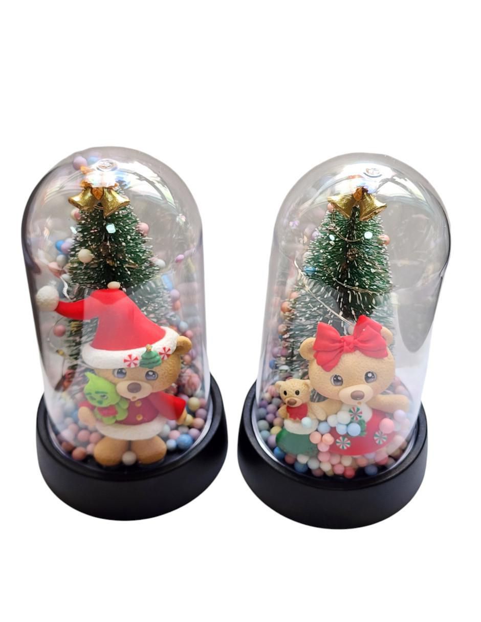 Set figuras decorativas navideñas Osos 5