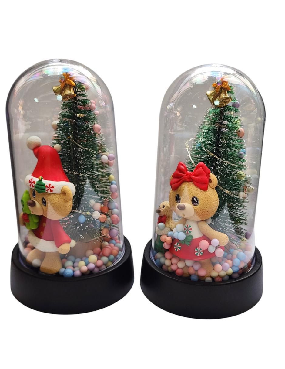 Set figuras decorativas navideñas Osos 6