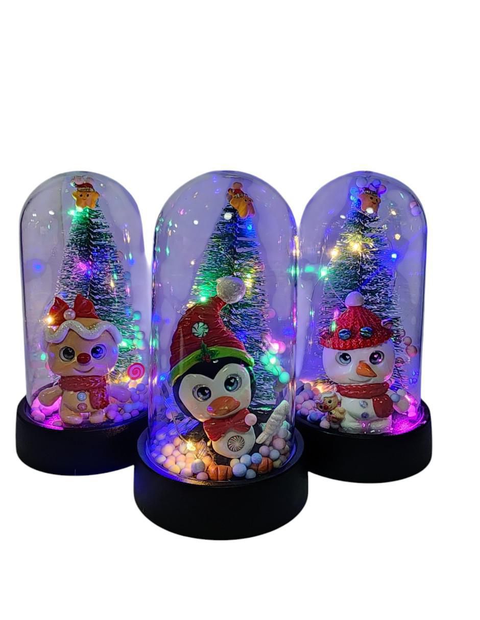 Set de figura decorativa de árbol navidad Navidad Limerence By Claudia Herrera PINGUINO