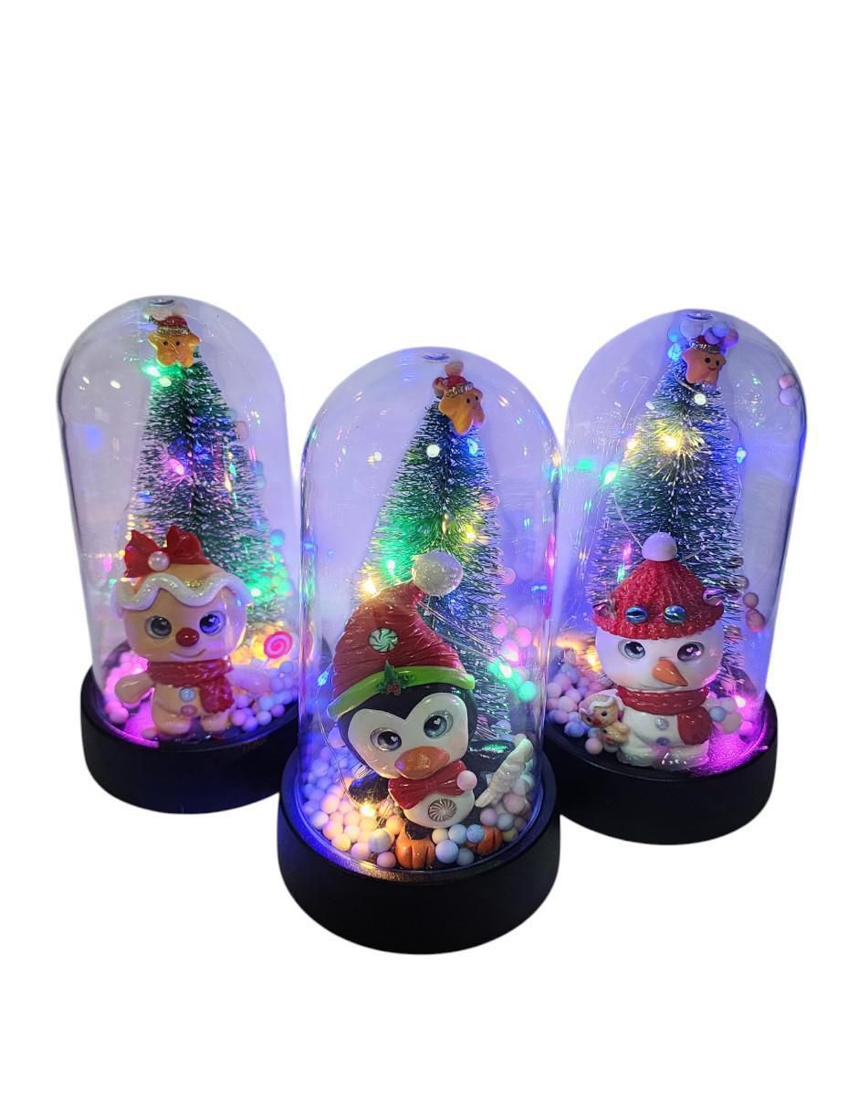 Set de figura decorativa de árbol navidad Navidad Limerence By Claudia Herrera PINGUINO