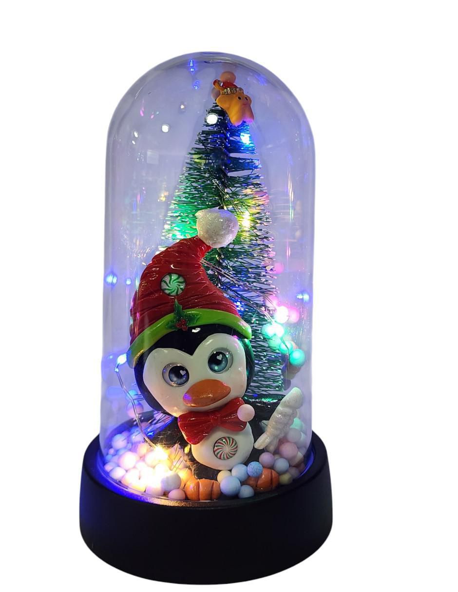 Set de figura decorativa de árbol navidad Navidad Limerence By Claudia Herrera PINGUINO