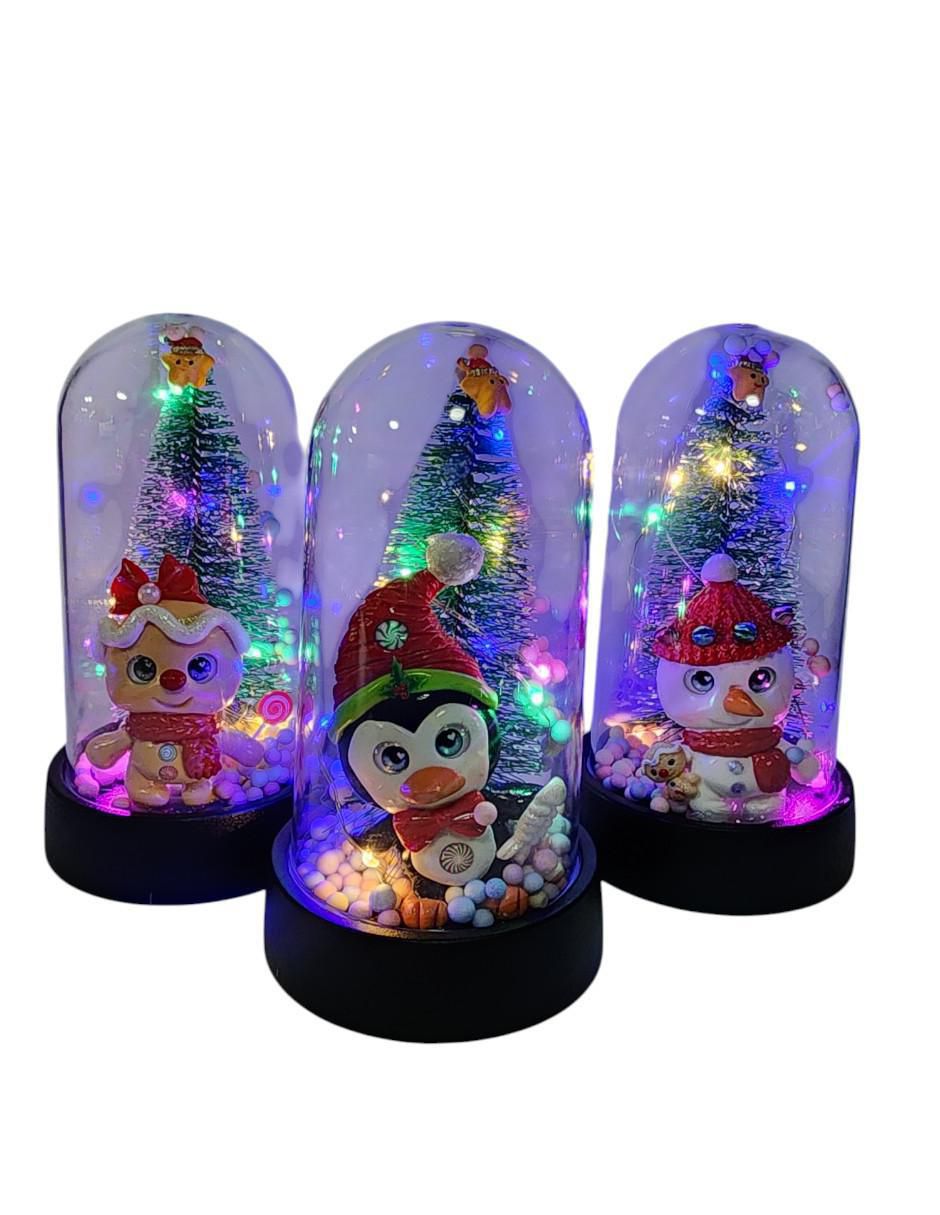 Set de figura decorativa de árbol navidad Navidad Limerence By Claudia Herrera PINGUINO