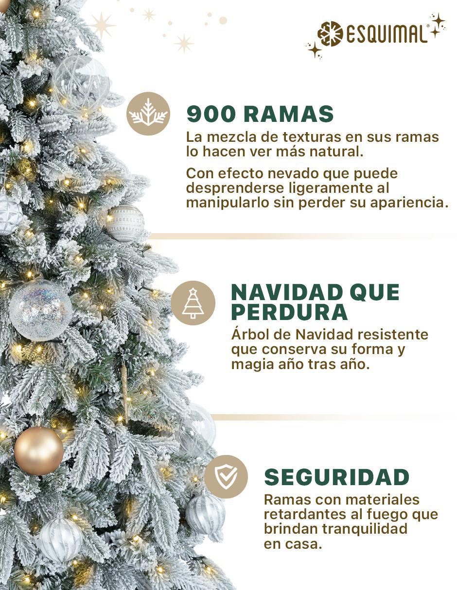 Árbol de navidad Tipo Lápiz Nevado Canadiense 2