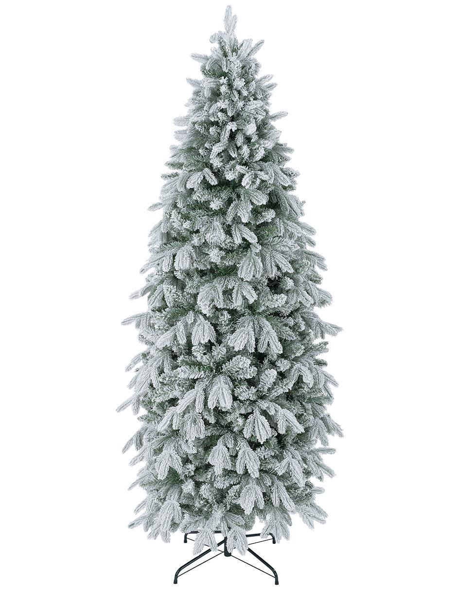 Árbol de navidad Tipo Lápiz Nevado Canadiense