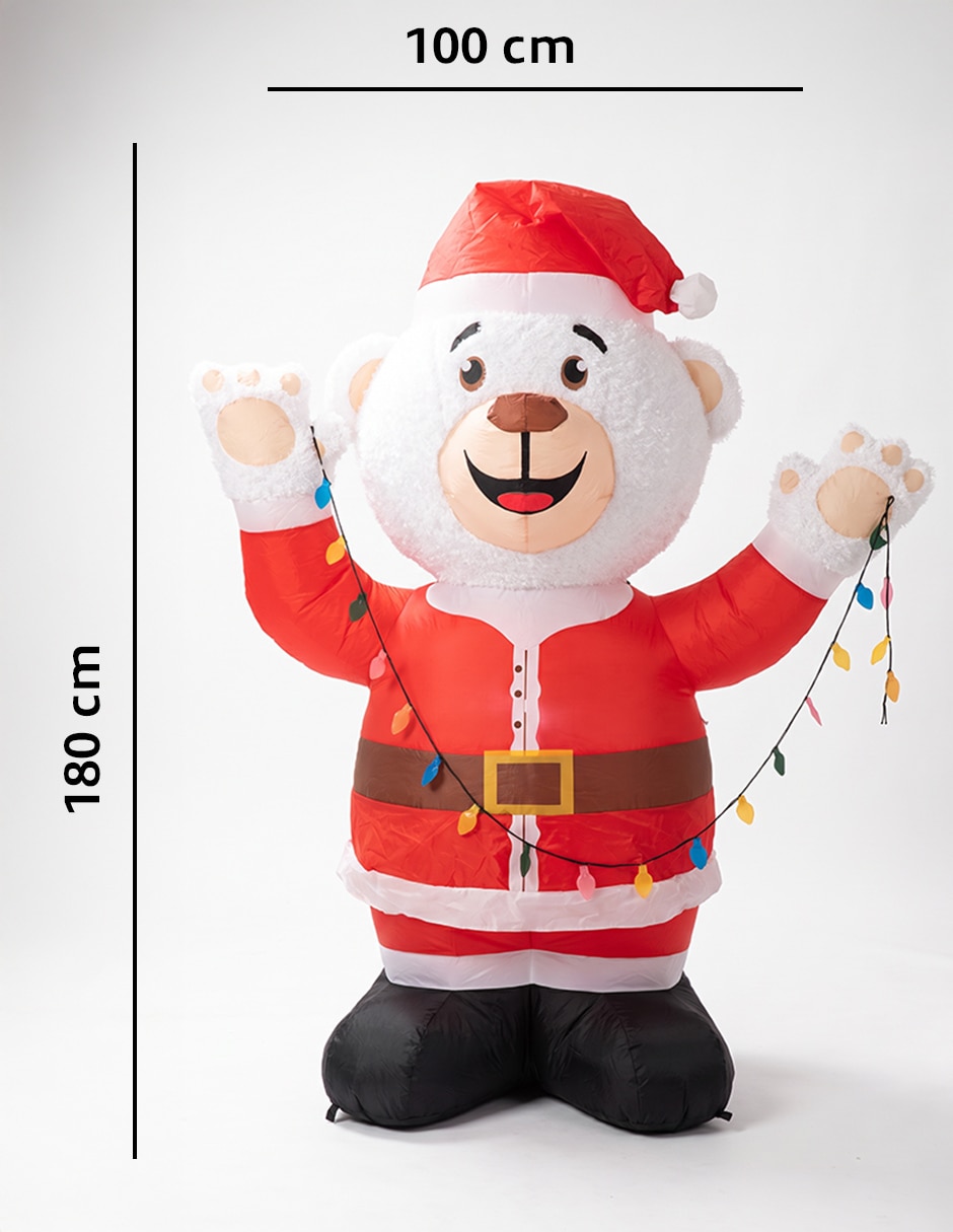Inflable decorativo Santa Claus 5