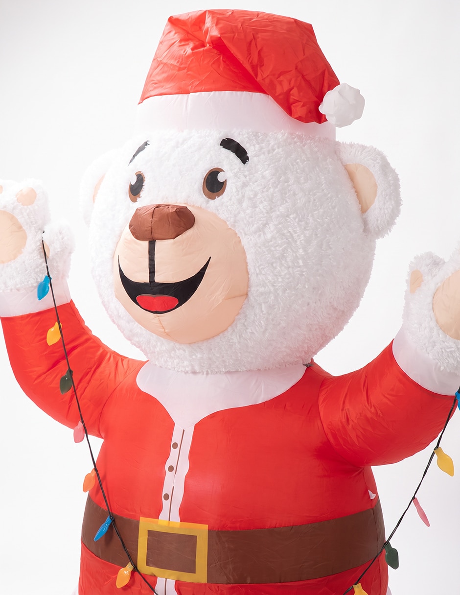 Inflable decorativo Santa Claus