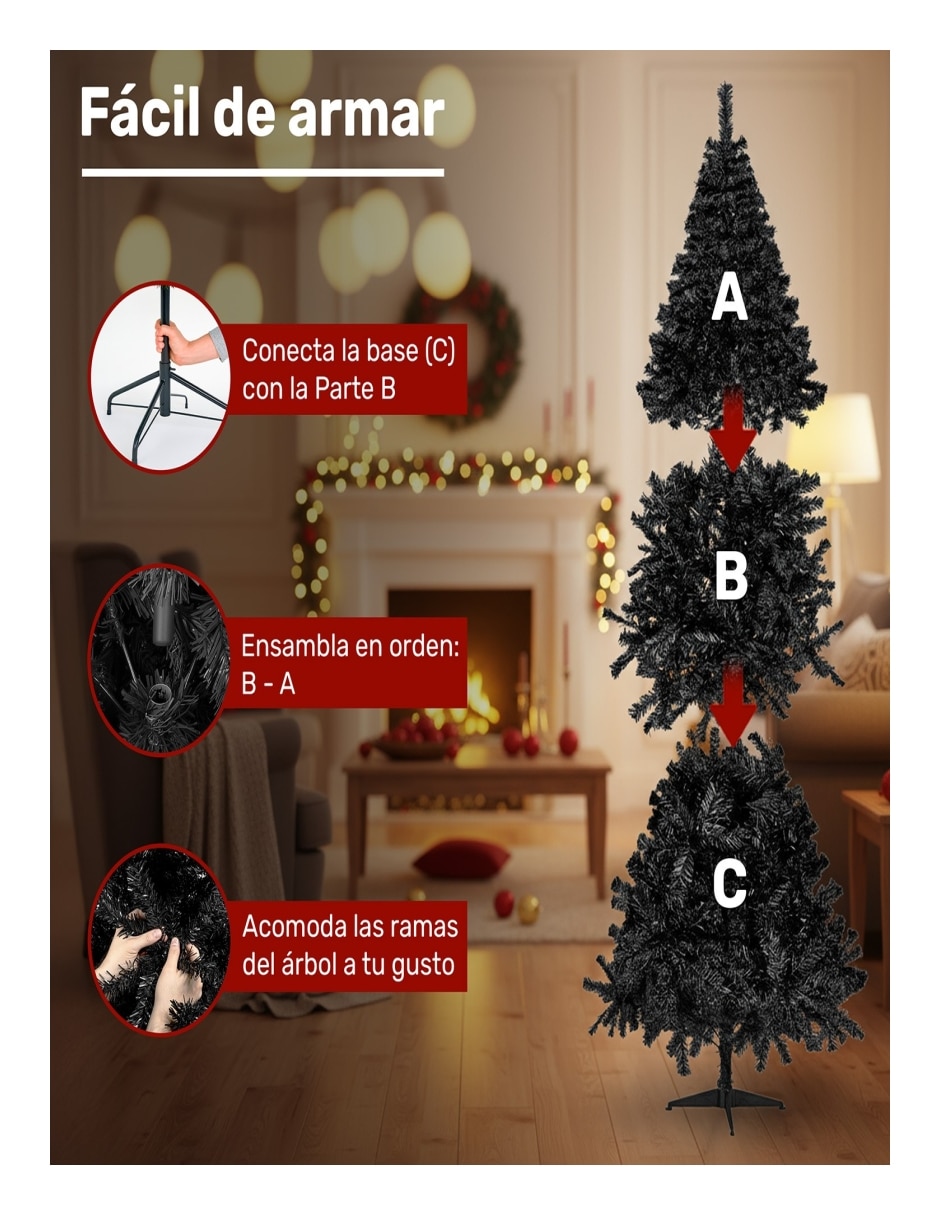 Árbol de navidad de pvc 3
