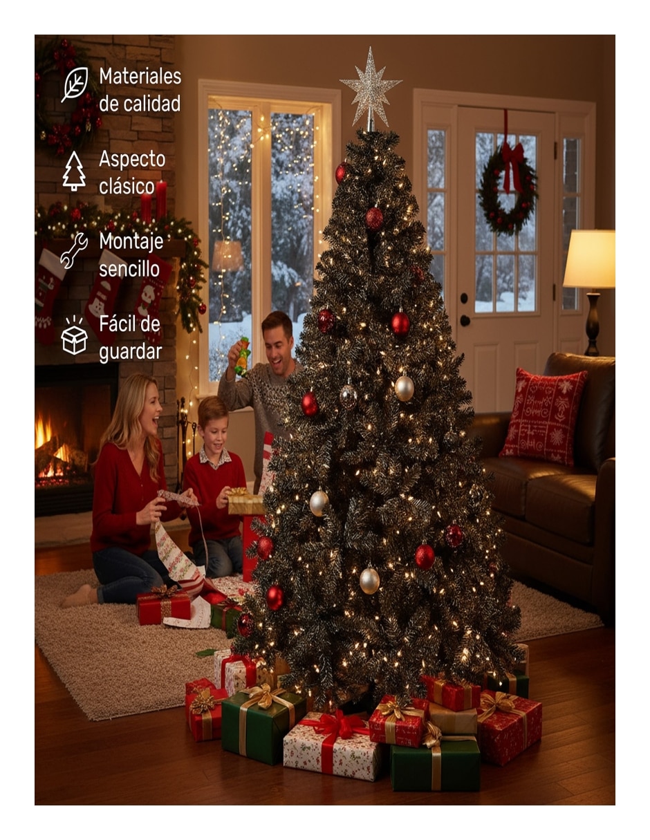 Árbol de navidad de pvc 5